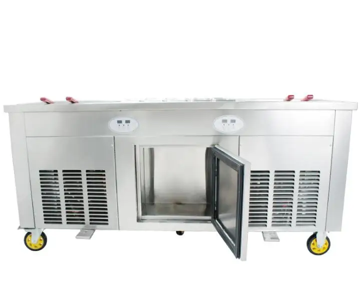 Free ship CE R410 R404 single head control 110V fry ice pan fried ice cream rolls machine
Free ship CE R410 R404 single head control 110V fry ice pan fried ice cream rolls machine
