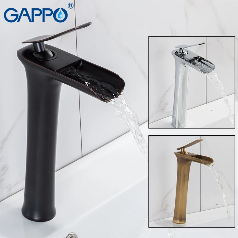 GAPPO Basin Faucets brass tall waterfall bathroom faucet water taps waterfall basin sink faucet taps armatur
GAPPO Basin Faucets brass tall waterfall bathroom faucet water taps waterfall basin sink faucet taps armatur