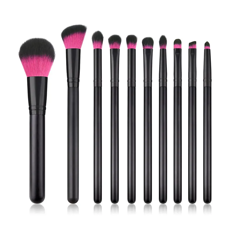 10PCS Makeup Brushes Set Black Handle Women Foundation Make up Brush Beauty Tools Kit for Lip Eye Liner maquiagem
10PCS Makeup Brushes Set Black Handle Women Foundation Make up Brush Beauty Tools Kit for Lip Eye Liner maquiagem