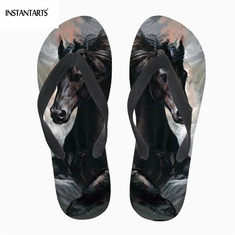 INSTANTARTS Summer Women Sandals 3D Horse Print Non-slip Flip Flops Sandals Flat Beach Slippers Indoor Outdoor Shoes Zapatillas
INSTANTARTS Summer Women Sandals 3D Horse Print Non-slip Flip Flops Sandals Flat Beach Slippers Indoor Outdoor Shoes Zapatillas