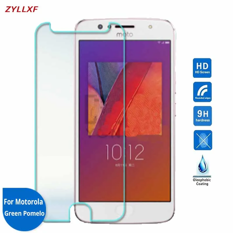 Для Motorola Moto Green Pomelo закаленное стекло 5 2 дюйма 9H 2.5D Защитная пленка для экрана на