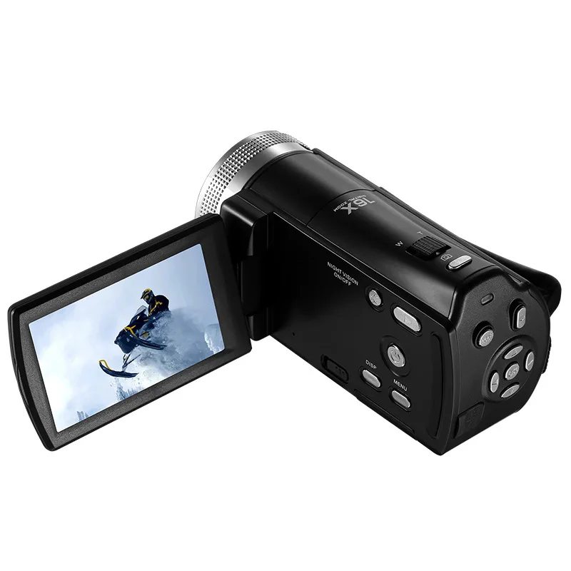 V12 1080P Video Camera Full HD 16X Digital Zoom Recording Camcorder 3.0 Inch Rotatable LCD Screen Support Night Vision
V12 1080P Video Camera Full HD 16X Digital Zoom Recording Camcorder 3.0 Inch Rotatable LCD Screen Support Night Vision