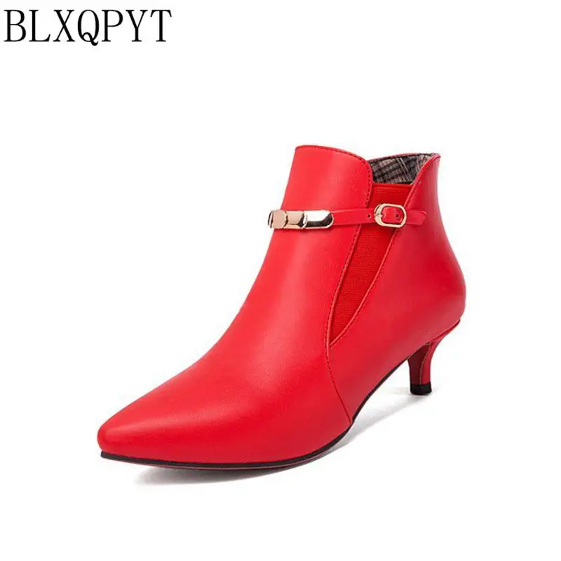 BLXQPYT Big size 33-47 Size Spring Autumn Stiletto Thin low Heels Pointed Toe Sexy Ankle Women Boots wedding shoes woman 57-7
BLXQPYT Big size 33-47 Size Spring Autumn Stiletto Thin low Heels Pointed Toe Sexy Ankle Women Boots wedding shoes woman 57-7