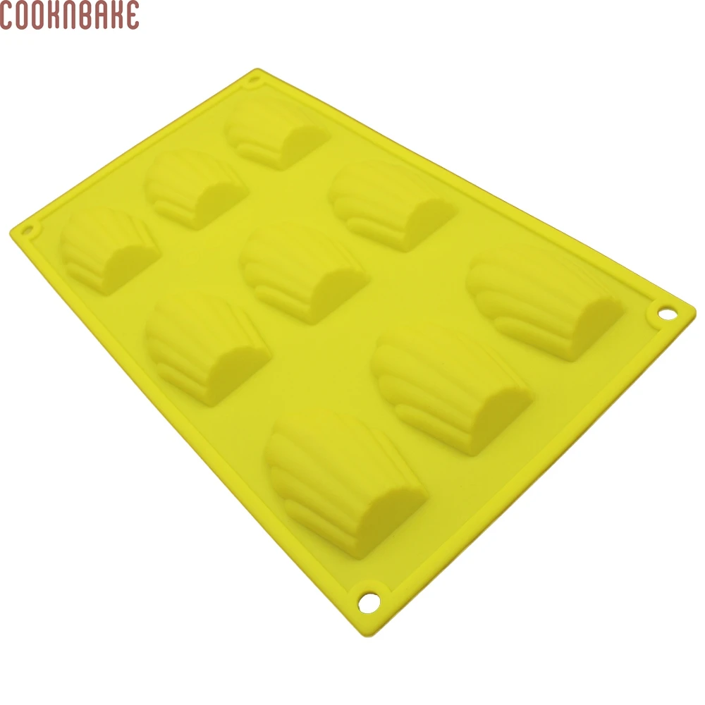 COOKNBAKE DIY Shell Silicone Cake Mold for Chocolate Ice Cube Jelly Pudding With 9 Hole CDSM-563
COOKNBAKE DIY Shell Silicone Cake Mold for Chocolate Ice Cube Jelly Pudding With 9 Hole CDSM-563