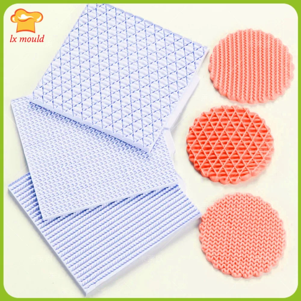 Double Knitting Mould doll sweater grain silicone mold cup sugar cake Christmas gloves knitting socks pattern mode
Double Knitting Mould doll sweater grain silicone mold cup sugar cake Christmas gloves knitting socks pattern mode