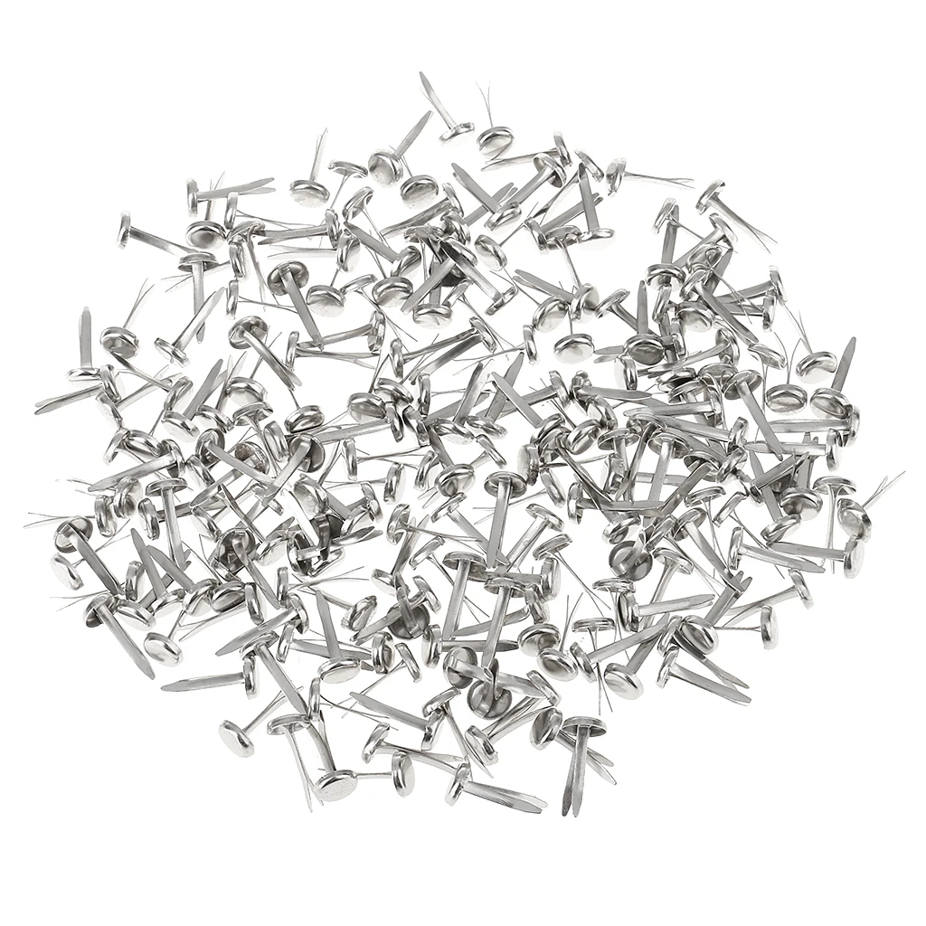 Мини-Брэд из серебра 200 пробы 6x13 мм бумажные крепежные детали шт. | Дом и сад