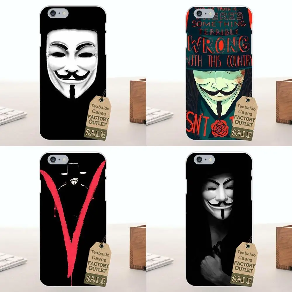 Tpwxnx Guy Fawkes Anonymous Mask Art Для Huawei G7 G8 Honor 5A 5C 5X6X7 8 V8 Mate 9 P7 P8 P9 P10 Lite Plus TPU Print | Мобильные