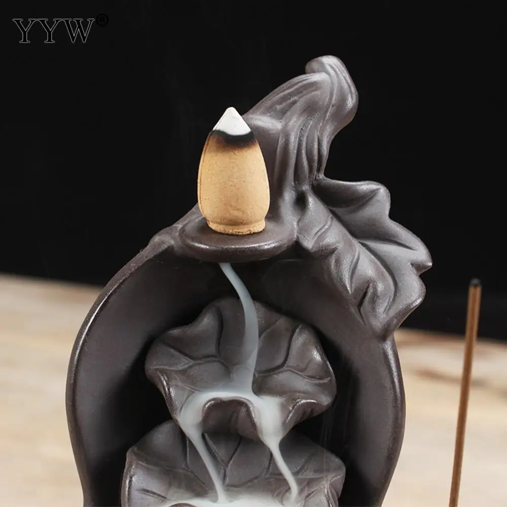Ceramic Gourd Shape Backflow Incense Burner Censere Incense Cones Stick Holder Creative Home Decor BouddhaDecor Wierook Waterval
Ceramic Gourd Shape Backflow Incense Burner Censere Incense Cones Stick Holder Creative Home Decor BouddhaDecor Wierook Waterval