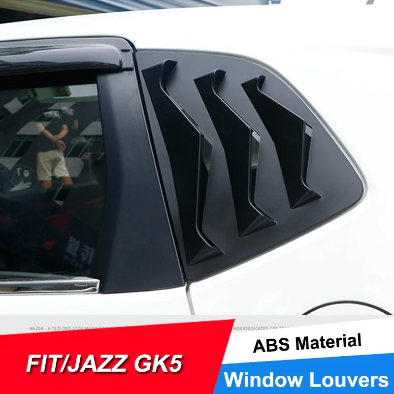 JNCFORURC Side Vent Window Louver Car Rear Quarter Spoiler Panel For Honda FIT JAZZ 2014 15 16 17 18 ABS Stickers 2pcs/set
JNCFORURC Side Vent Window Louver Car Rear Quarter Spoiler Panel For Honda FIT JAZZ 2014 15 16 17 18 ABS Stickers 2pcs/set
