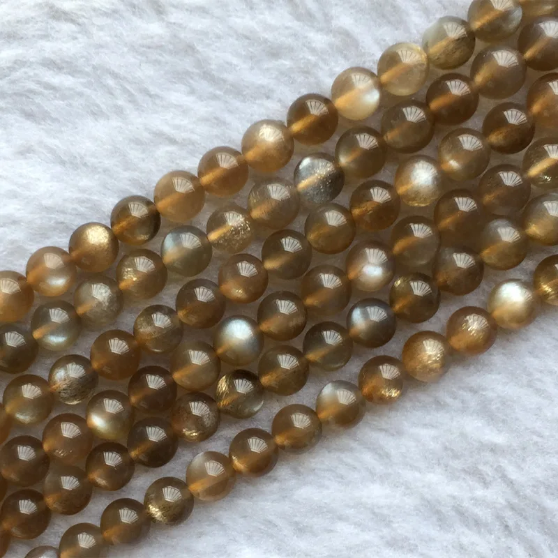 High Quality Real Genuine Natural Gray Black Gold Sunstone flash light Round Loose Gemstone Ball Small Beads 6mm 15" 05603
High Quality Real Genuine Natural Gray Black Gold Sunstone flash light Round Loose Gemstone Ball Small Beads 6mm 15" 05603