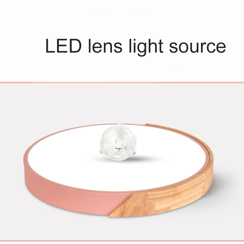 Nordic Round LED Ceiling Light Wood Macaron Ceiling Light for Bedroom Dining Room #3
Nordic Round LED Ceiling Light Wood Macaron Ceiling Light for Bedroom Dining Room #3