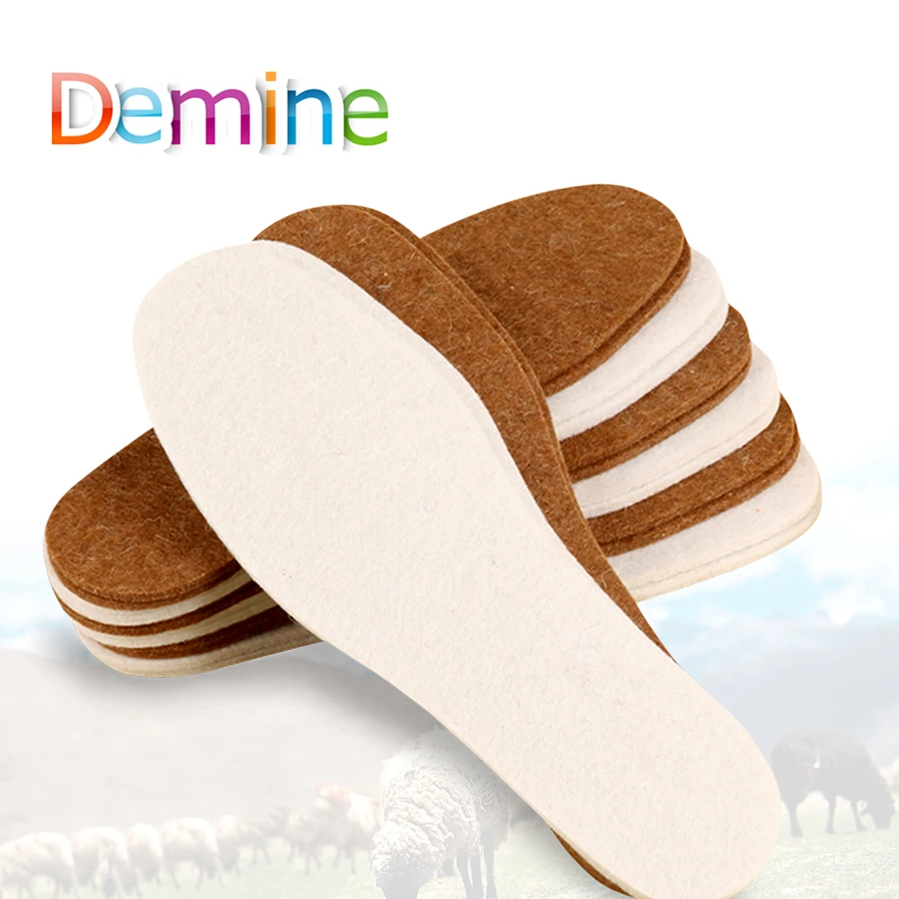 Demine 10Pcs Warm Wool Insoles for Shoes Inserts Fur Pads Thermal Heating Pad Winter Soft Comfortable Snow Boots Shoes Insoles
Demine 10Pcs Warm Wool Insoles for Shoes Inserts Fur Pads Thermal Heating Pad Winter Soft Comfortable Snow Boots Shoes Insoles