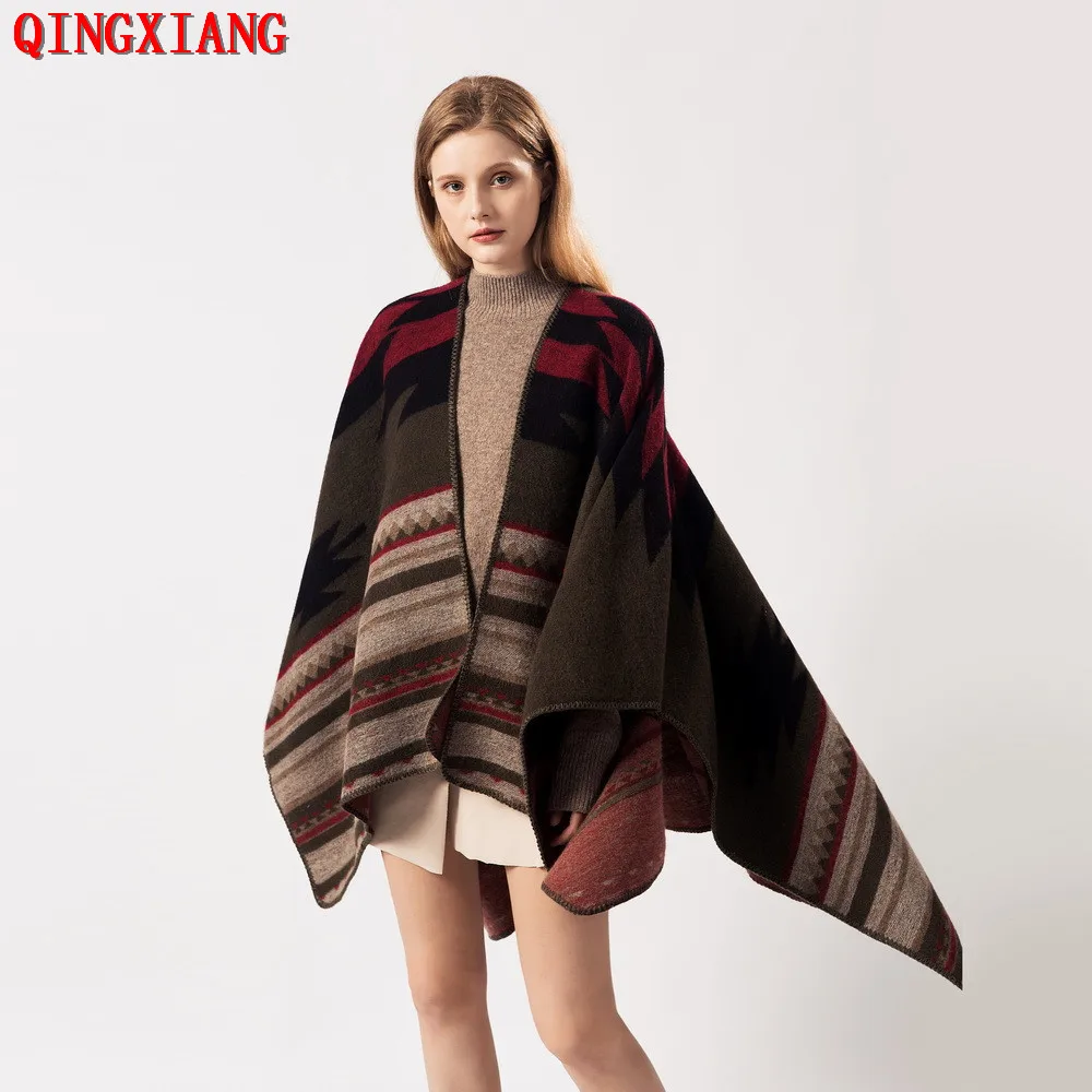 2019 New Long Oversize Cardigan Printed Travel Camping Winter Warm Poncho Ladies Thick Women Faux Cashmere Air Conditioner Shawl
2019 New Long Oversize Cardigan Printed Travel Camping Winter Warm Poncho Ladies Thick Women Faux Cashmere Air Conditioner Shawl