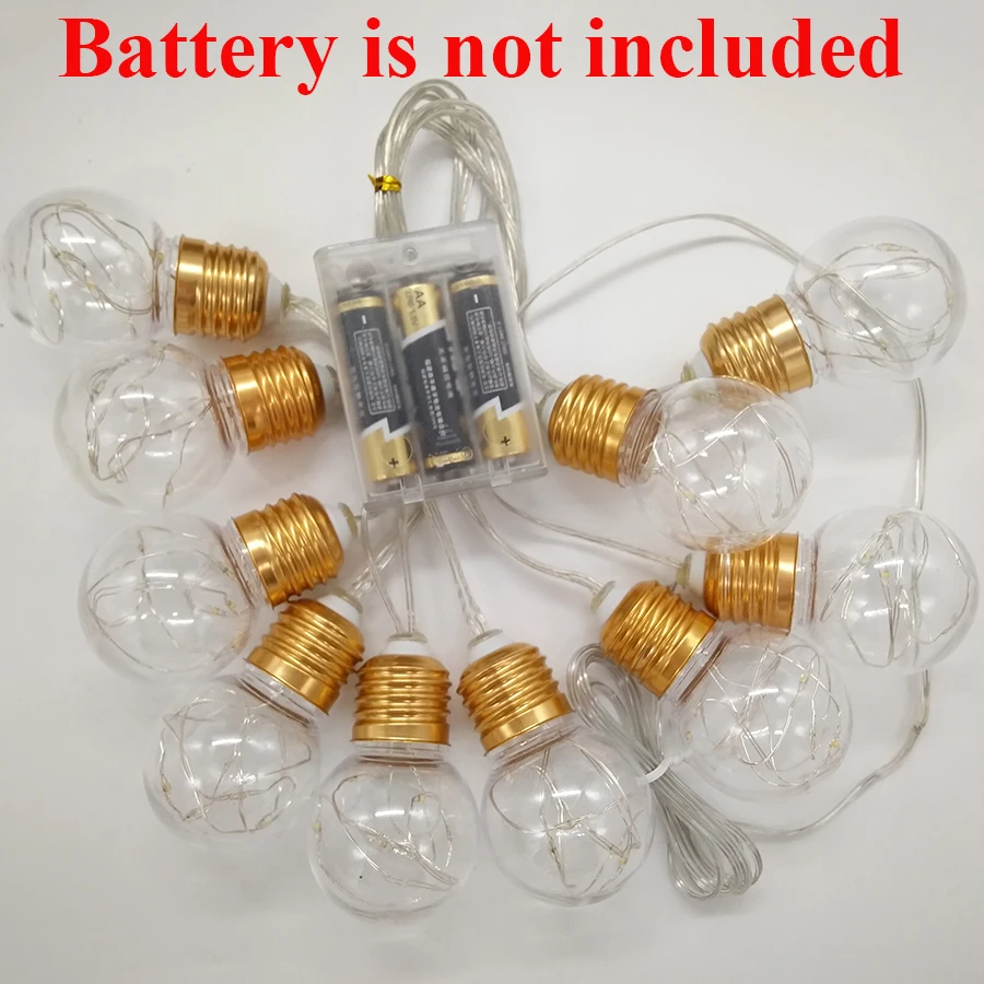 BEIAIDI 10 Globe G45 Bulbs LED Fairy String Light Garland Battery Powered Christmas Wedding Party Patio Light Holiday Lighting
BEIAIDI 10 Globe G45 Bulbs LED Fairy String Light Garland Battery Powered Christmas Wedding Party Patio Light Holiday Lighting