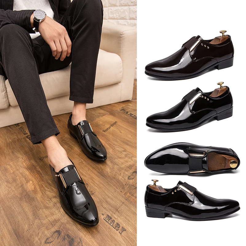 YEINSHAARS Plus Size 38-46 Men Dress Shoes Men Shoes Leather Elegant Oxford Shoes For Men Sapato Social Chaussure Homme Mariage
YEINSHAARS Plus Size 38-46 Men Dress Shoes Men Shoes Leather Elegant Oxford Shoes For Men Sapato Social Chaussure Homme Mariage