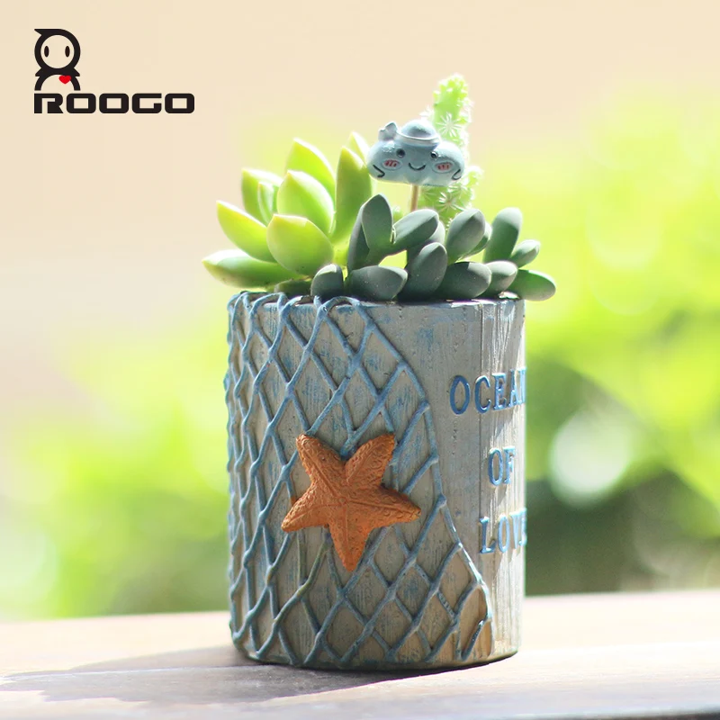 Roogo Mini Ocean Shell Net Round Flower Planter Pot Home Office Decor Flowerpot Resin Modern Style Pots For Succulent Lover
Roogo Mini Ocean Shell Net Round Flower Planter Pot Home Office Decor Flowerpot Resin Modern Style Pots For Succulent Lover