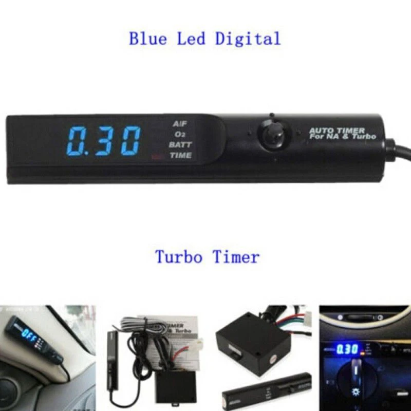 JXLCLYL Universal Blue LED Display Auto Vehicle Car Turbo Timer Pen Relay Relay Controller Universal Kit
JXLCLYL Universal Blue LED Display Auto Vehicle Car Turbo Timer Pen Relay Relay Controller Universal Kit