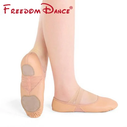 D012002 Brand New Ballet Flats Leather Split Sole Foldable Ballet Slippers with Elastic Mesh For Girls And Women Wholesale
D012002 Brand New Ballet Flats Leather Split Sole Foldable Ballet Slippers with Elastic Mesh For Girls And Women Wholesale