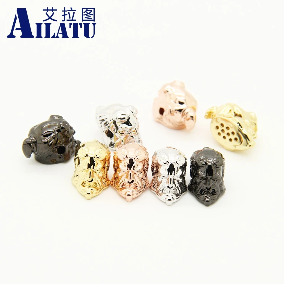 Ailatu 10 Pcs/lot Zircon Gems Stones Pave Fashion Hellboy Bracelet Connector Charm Beads Mix Colors
Ailatu 10 Pcs/lot Zircon Gems Stones Pave Fashion Hellboy Bracelet Connector Charm Beads Mix Colors