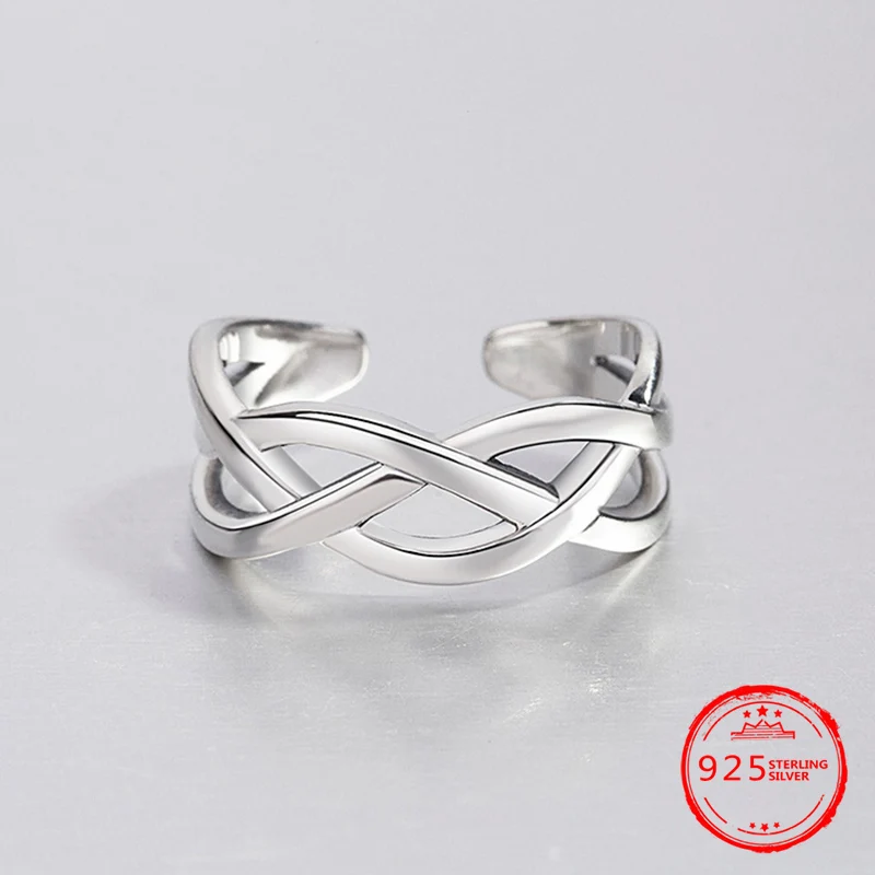 Sterling silver 925 ring elegant personality retro twist winding ring adjustable opening jewelry ring
Sterling silver 925 ring elegant personality retro twist winding ring adjustable opening jewelry ring