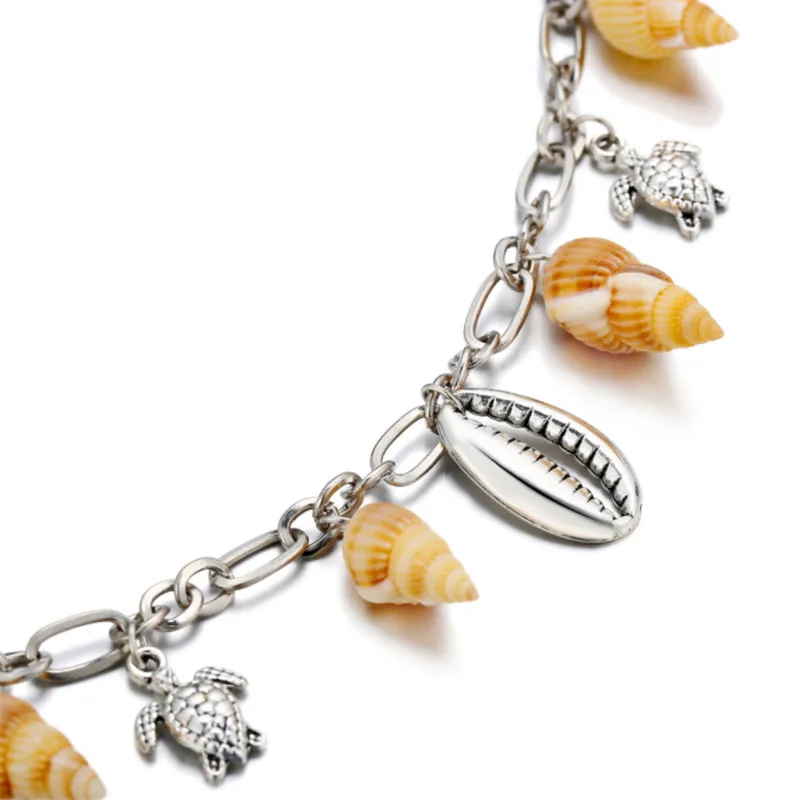 WWLB 2020 Summer Beach Turtle Shell Anklets For Women Bohemian Anklet Bracelets On The Leg Female Foot Jewelry
WWLB 2020 Summer Beach Turtle Shell Anklets For Women Bohemian Anklet Bracelets On The Leg Female Foot Jewelry
