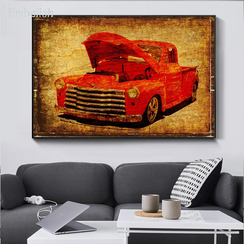 Embelish 1 Pieces Hot Selling Vintage Red Car Cool Wall Art Posters For Living Room Modern Home Decor Picture HD Canvas Painting
Embelish 1 Pieces Hot Selling Vintage Red Car Cool Wall Art Posters For Living Room Modern Home Decor Picture HD Canvas Painting