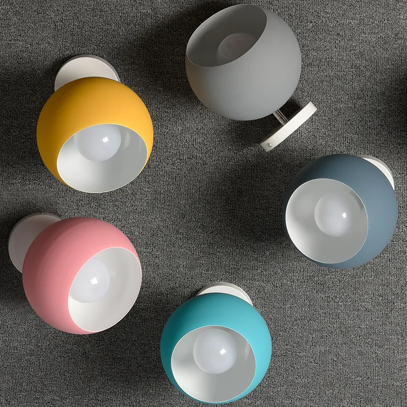 Simple modern creative restaurant aisle balcony cloakroom bedroom bedside children's room Nordic color ceiling lamp WF509951
Simple modern creative restaurant aisle balcony cloakroom bedroom bedside children's room Nordic color ceiling lamp WF509951
