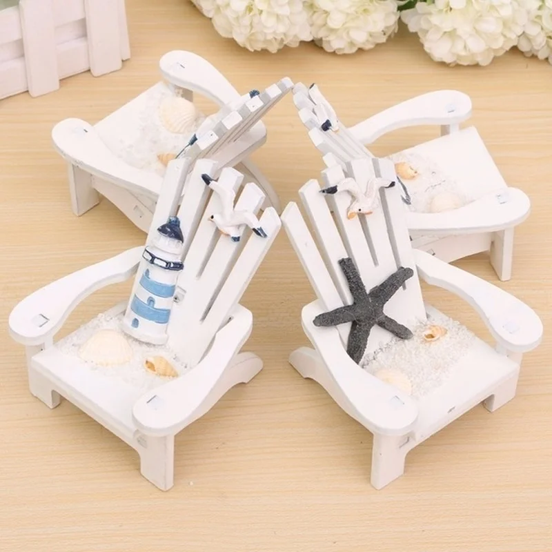 1PC Mediterranean Style Wooden mini Beach chair Nautical Decor Wood Decoration Home Decor prop wedding decoration
1PC Mediterranean Style Wooden mini Beach chair Nautical Decor Wood Decoration Home Decor prop wedding decoration