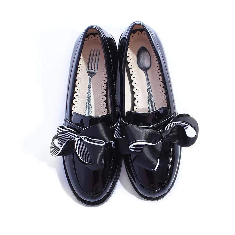 College style sweet lolita shoes jk uniform round head cute bowknot kawaii shoes cosplay loli daily women shoes
College style sweet lolita shoes jk uniform round head cute bowknot kawaii shoes cosplay loli daily women shoes