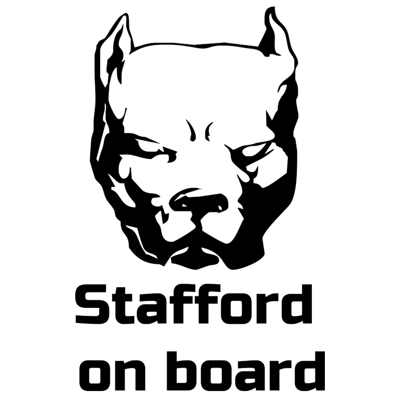 CK2274#18 5*12см наклейки на авто Stafford on board водонепроницаемые машину наклейка для