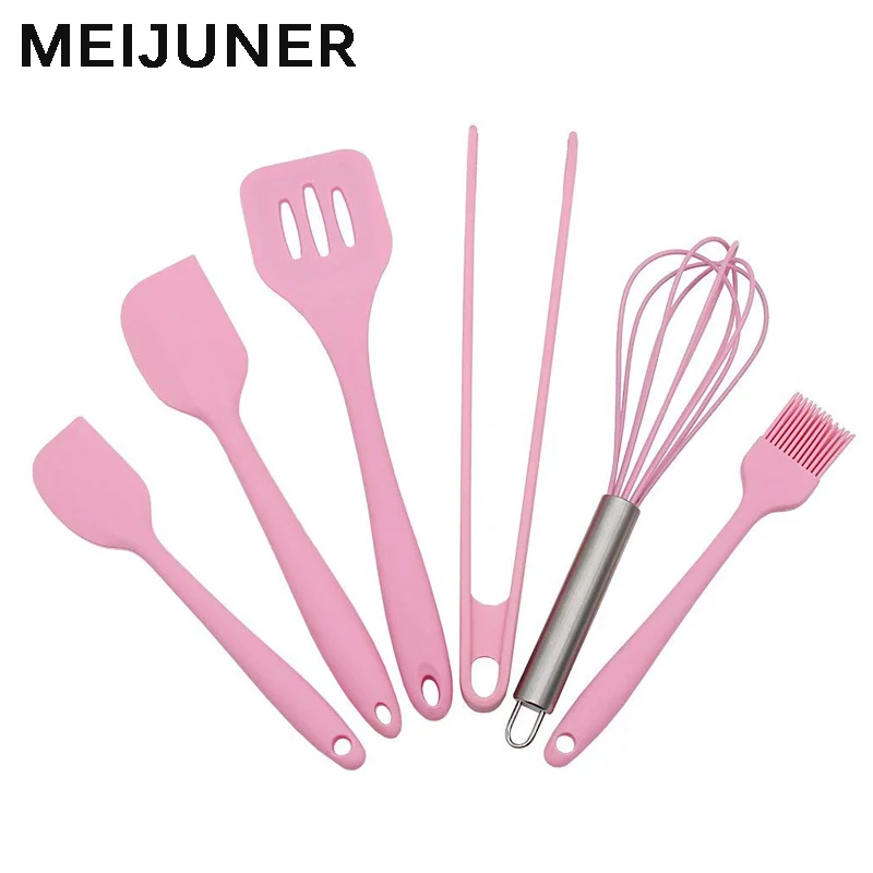 Non-stick Cookware Spatula Shovel Egg Beaters Wooden Handle Silicone Kitchenware Cooking Utensils Set Kitchen Cooking Tool Set
Non-stick Cookware Spatula Shovel Egg Beaters Wooden Handle Silicone Kitchenware Cooking Utensils Set Kitchen Cooking Tool Set