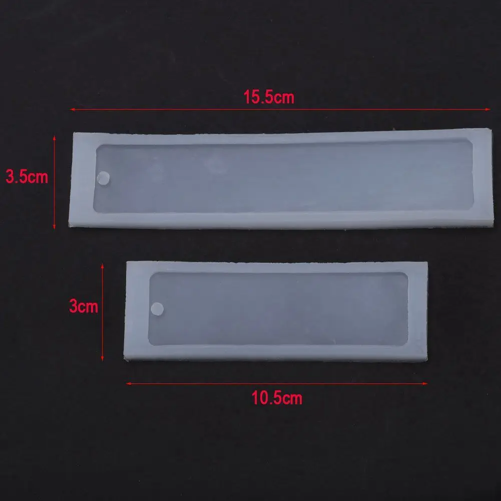 2 Pcs/Set Rectangle Silicone Bookmark Mold DIY Bookmark Mold Making Epoxy Resin Jewelry DIY Craft Silicone Transparent Molds
2 Pcs/Set Rectangle Silicone Bookmark Mold DIY Bookmark Mold Making Epoxy Resin Jewelry DIY Craft Silicone Transparent Molds