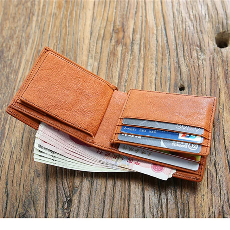 Genuine Leather Men Wallet with Coin Pocket Vintage Slim Short Purse For Male Carteira Masculina Card Holder Zipper Money Bag
Genuine Leather Men Wallet with Coin Pocket Vintage Slim Short Purse For Male Carteira Masculina Card Holder Zipper Money Bag