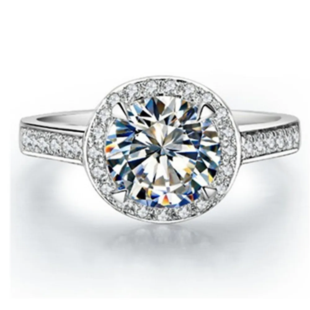 Brand Custom Ring Test Positive Solid 18K White Gold Ring 1CT Moissanite Diamond Ring Halo Moissanite Anniversary Ring Jewelry
Brand Custom Ring Test Positive Solid 18K White Gold Ring 1CT Moissanite Diamond Ring Halo Moissanite Anniversary Ring Jewelry