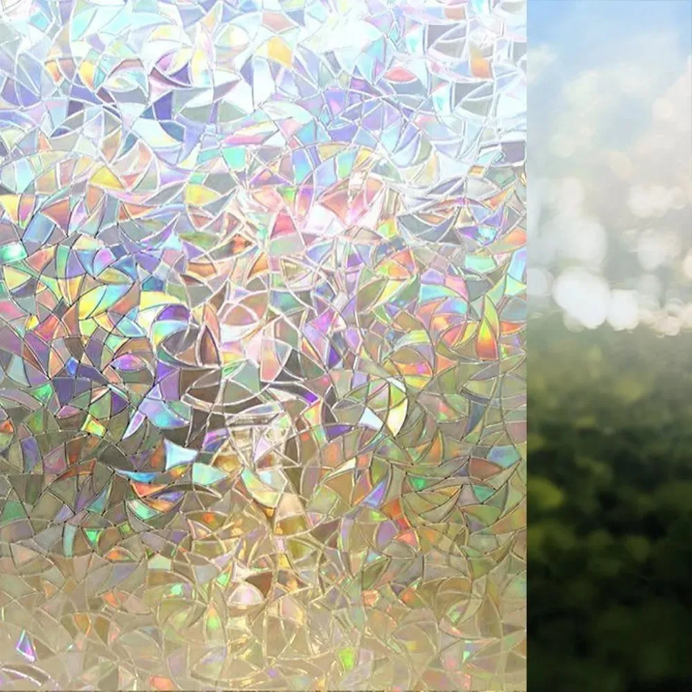 Rainbow Electrostatic stained window film 3D privacy protective window stickers self-adhesive home decorative film for furniture
Rainbow Electrostatic stained window film 3D privacy protective window stickers self-adhesive home decorative film for furniture