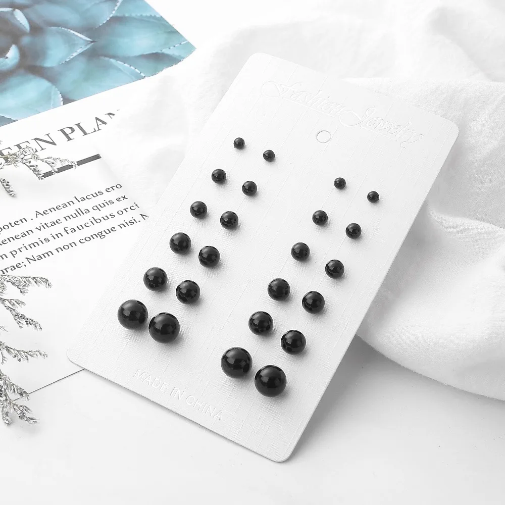 2021 Korea Black White Imitation Pearls Big Circle Earrings Women Geometric Oversize Statement Earrings Wedding Jewelry Brincos
2021 Korea Black White Imitation Pearls Big Circle Earrings Women Geometric Oversize Statement Earrings Wedding Jewelry Brincos