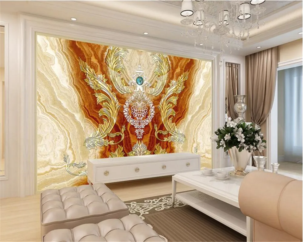 beibehang 3D mural wallpaper European style marble texture living room room TV backdrop modern home decoration 3D wallpaper
beibehang 3D mural wallpaper European style marble texture living room room TV backdrop modern home decoration 3D wallpaper