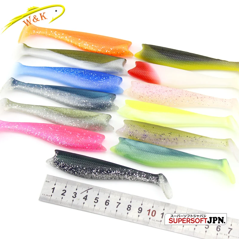 Fishing Lures Color Set at 13 Colors 11 cm 4.3 inch Soft Lure Flexible Vinyle Pike Muskie Fishing Bait Lifelike Shad Lures
Fishing Lures Color Set at 13 Colors 11 cm 4.3 inch Soft Lure Flexible Vinyle Pike Muskie Fishing Bait Lifelike Shad Lures