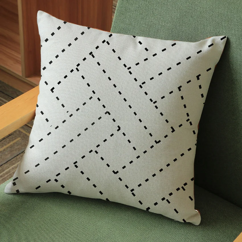 Beige Cotton Linen Geometric Cushion Cover Euro Nordic Outdoor Camping Pillowcases Beach Chair Pillow Case Washable
Beige Cotton Linen Geometric Cushion Cover Euro Nordic Outdoor Camping Pillowcases Beach Chair Pillow Case Washable