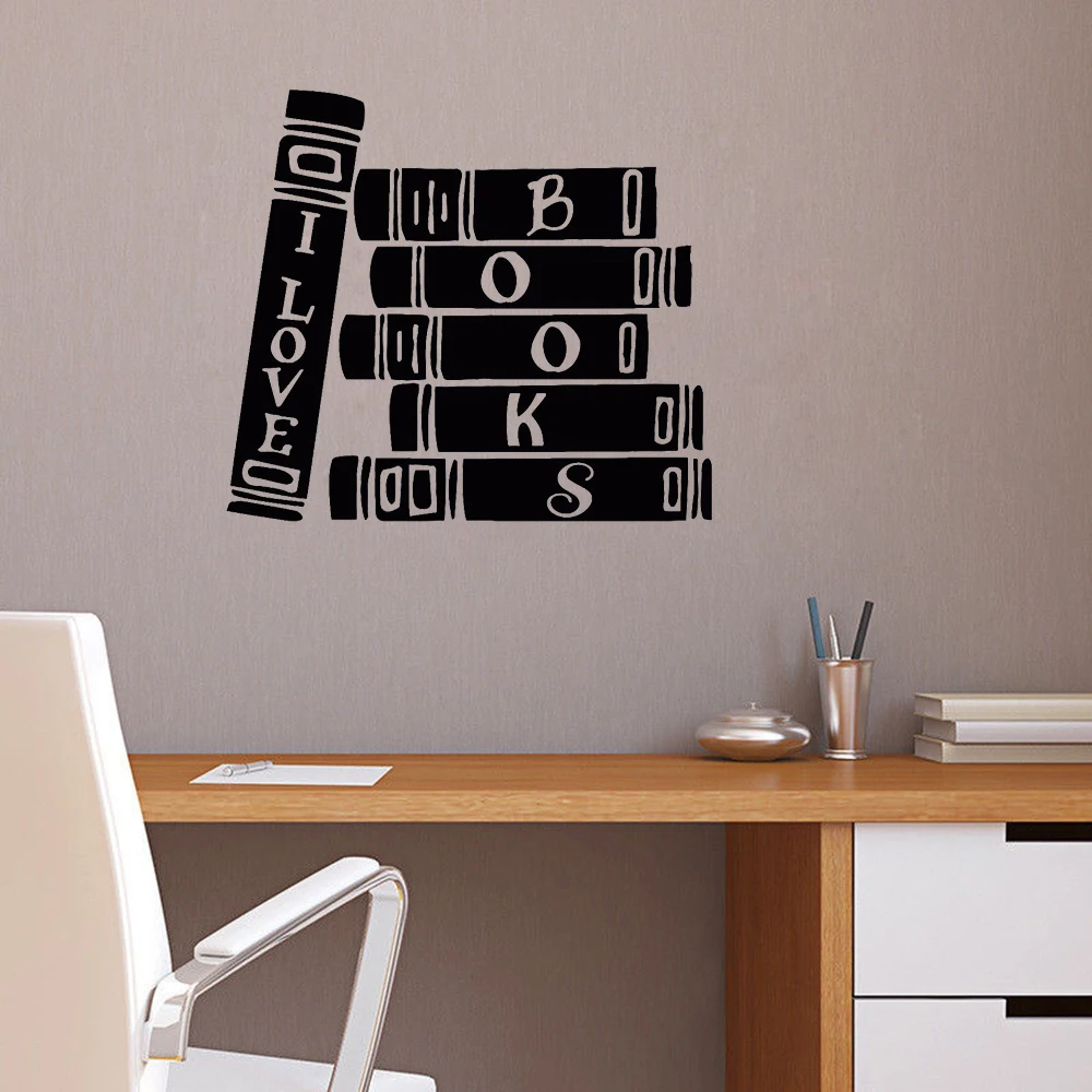 Unique Gift for Kids I Love Books Vinyl Wall Decal Book Store Library Reader Bibliophile Stickers Bedroom School Decor D186
Unique Gift for Kids I Love Books Vinyl Wall Decal Book Store Library Reader Bibliophile Stickers Bedroom School Decor D186