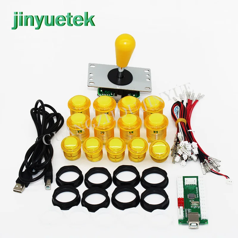 Безопасно упакованный Diy аркадный набор Raspberry Pi джойстик Botones контроллер Usb с