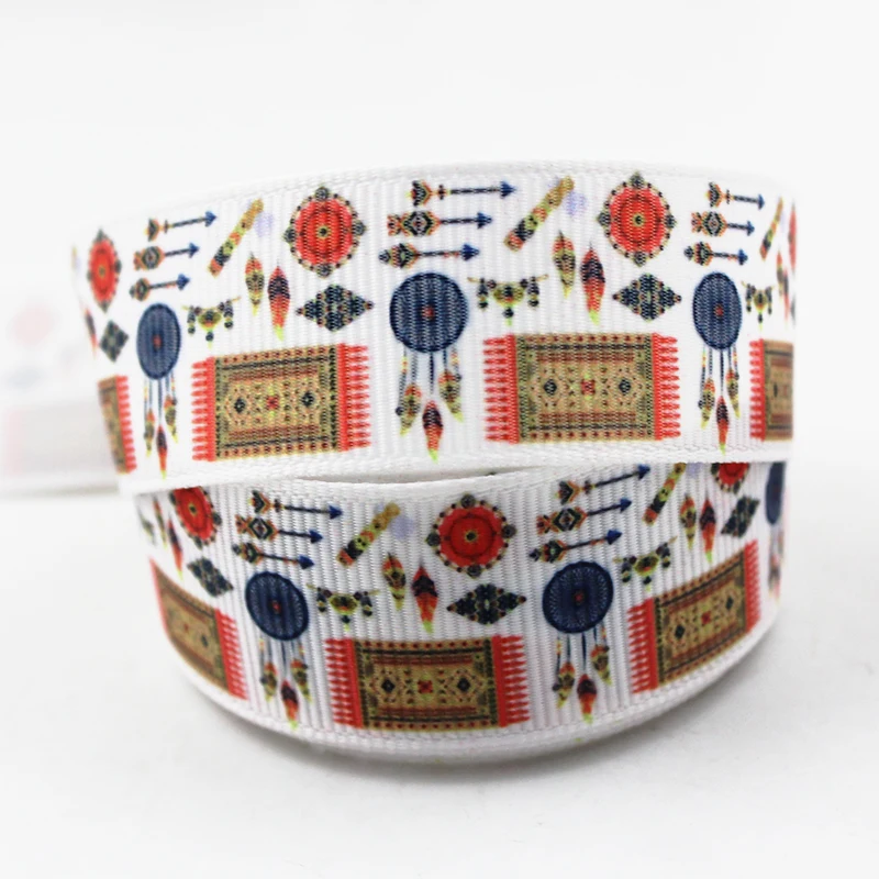 Dreamcatcher printed grosgrain ribbon 75/38/25/22/16 10/25/50 yards wedding decorative ribbons DIY craft webbing
Dreamcatcher printed grosgrain ribbon 75/38/25/22/16 10/25/50 yards wedding decorative ribbons DIY craft webbing