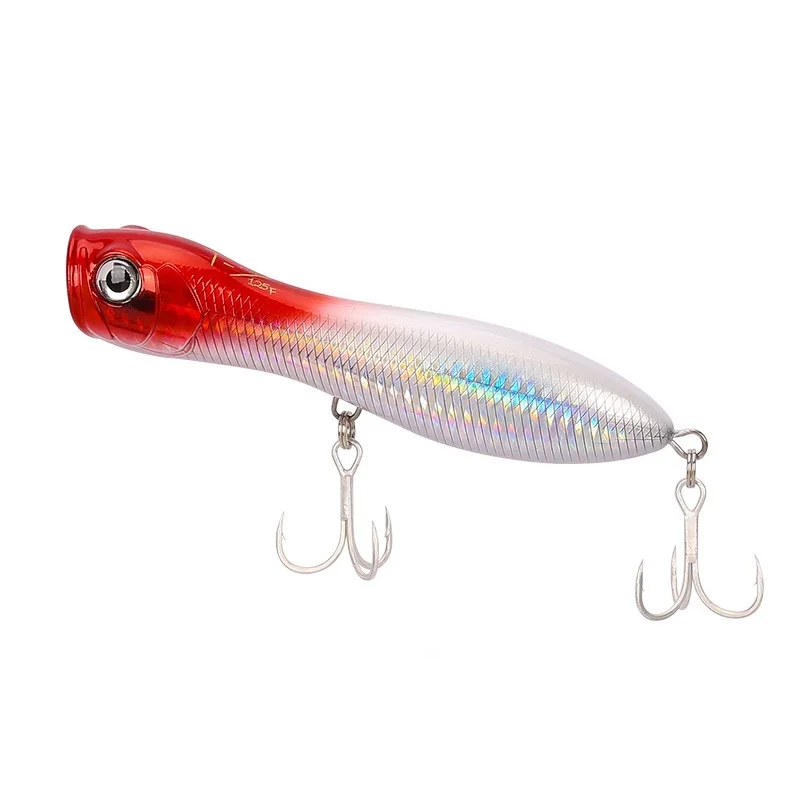 18 cm 104 g large size Popper for Ocean fishing or lake fishing water surface big ferocious fish on boat
18 cm 104 g large size Popper for Ocean fishing or lake fishing water surface big ferocious fish on boat