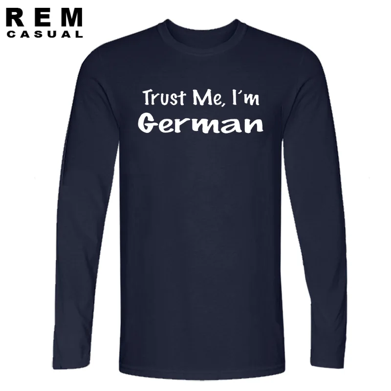 Новые модные футболки, надпись «Trust Me I'm German», хлопковые футболки Pride, Германия, Забавные футболки с длинным рукавом на Октоберфест
Новые модные футболки, надпись «Trust Me I'm German», хлопковые футболки Pride, Германия, Забавные футболки с длинным рукавом на Октоберфест