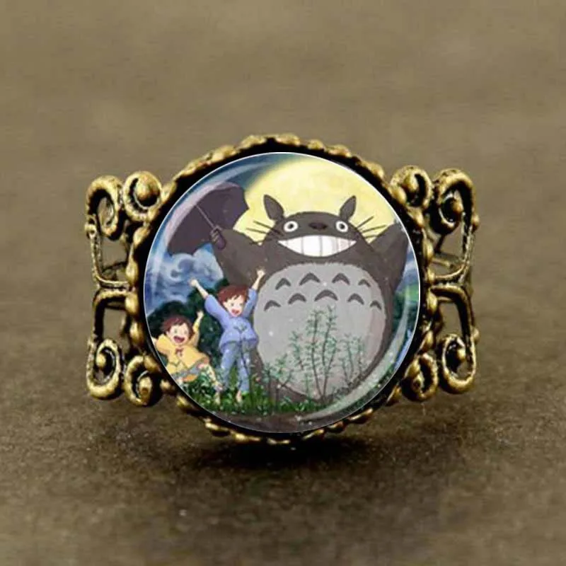 Anime My Neighbor Totoro Ring Fairytale Jewelry women men gift vintage antique charm
Anime My Neighbor Totoro Ring Fairytale Jewelry women men gift vintage antique charm