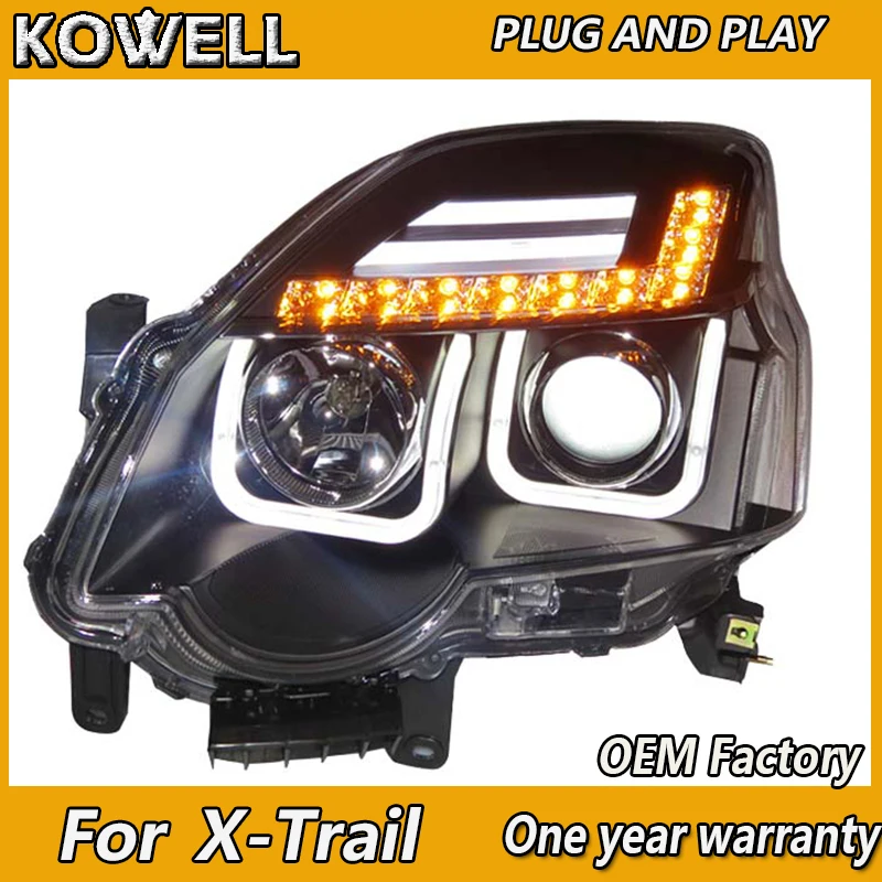 KOWELL Car Styling For Nissan X-Trail headlights 2012 For Nissan X-Trail LED light Q5 bi xenon lens HID KIT beam Lik
KOWELL Car Styling For Nissan X-Trail headlights 2012 For Nissan X-Trail LED light Q5 bi xenon lens HID KIT beam Lik