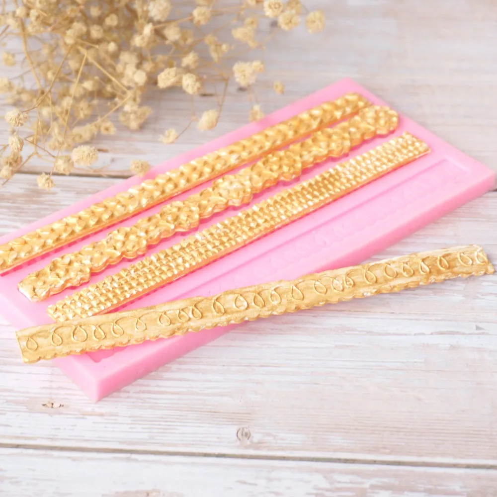 Decorative pattern Frame silicone mold fondant mold cake decorating tools chocolate gumpaste mold
Decorative pattern Frame silicone mold fondant mold cake decorating tools chocolate gumpaste mold