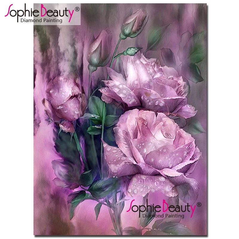 Sophie Beauty Diy Diamond Painting Cross Stitch Full Diamond Embroidery Mosaic Purple Flowers Pattern Mosaic Kit Home Decor19132
Sophie Beauty Diy Diamond Painting Cross Stitch Full Diamond Embroidery Mosaic Purple Flowers Pattern Mosaic Kit Home Decor19132