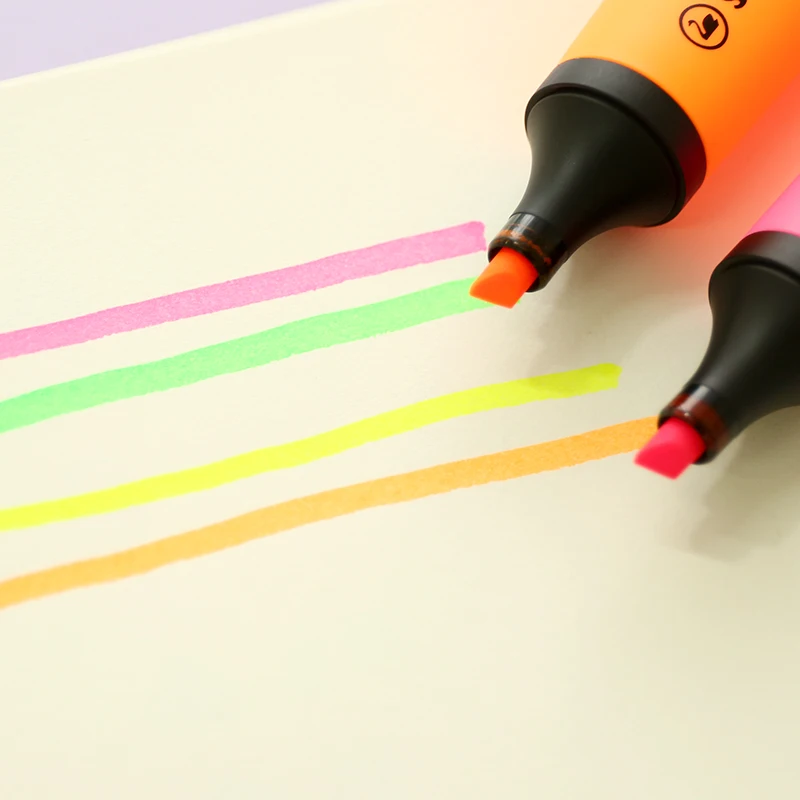 Неоновая ручка маркер Stabilo 4 шт./лот мини ручки цветная подкладка для зубной пасты