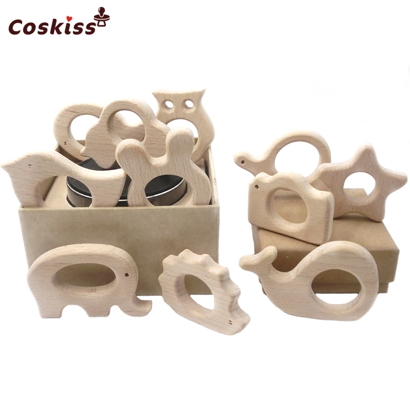 Organic Beech Wooden Animal Natural Handmade Wooden Teether DIY Wooden Personalized Pendent Eco-Friendly Safe Baby Teether Toys
Organic Beech Wooden Animal Natural Handmade Wooden Teether DIY Wooden Personalized Pendent Eco-Friendly Safe Baby Teether Toys